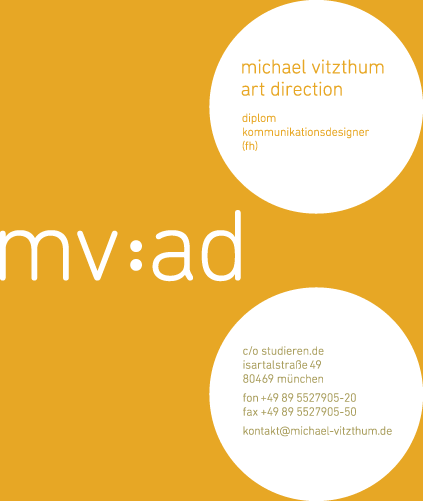 Michael Vitzthum | Art Direction